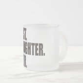 Am besten. Tochter. Überhaupt Mattglastasse (VorderseiteRechts)