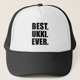 Am besten. Ukki. Immer. Trucker Hat Truckerkappe