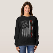 Am besten. Vater. Immer. Geschenk des amerikanisch Sweatshirt (Vorne ganz)