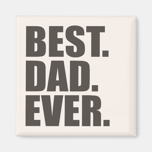 Am besten. Vater. Immer. Magnet (Vorne)