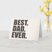 Am besten. Vater. Überhaupt Karte (Gelbe Blume)