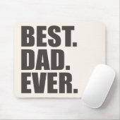 Am besten. Vater. Überhaupt Mousepad (Mit Mouse)