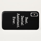 Am besten. Zahnarzthelfer. Überhaupt Case-Mate iPhone Hülle (Rückseite (Horizontal))