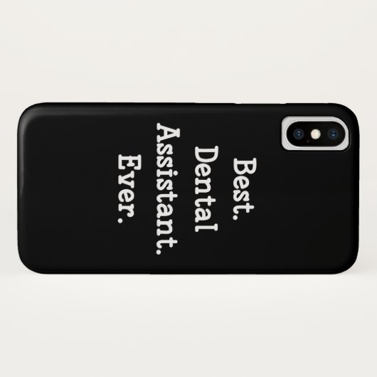 Am besten. Zahnarzthelfer. Überhaupt Case-Mate iPhone Hülle (Rückseite (Horizontal))