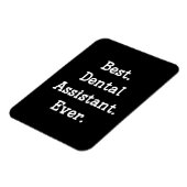 Am besten. Zahnärztin. Immer. Magnet (Linke Seite)