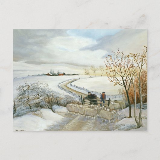 Am Betriebstor Postkarte (Vorderseite)