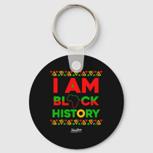 Am Black History Afrocentric African American Schlüsselanhänger