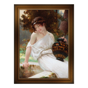 Am Brunnen von Guillaume Seignac Fotodruck