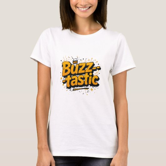 Am Buzztastic T - Shirt, Energetic Buzz T-Shirt, L T-Shirt (Vorderseite)
