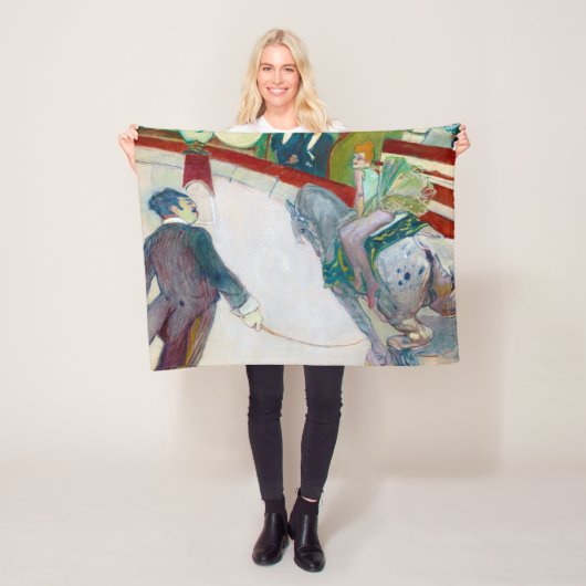 Am Circus, Lautrec Fleecedecke (Beispiel)