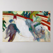 Am Circus, Lautrec Poster (Vorne)