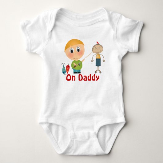 am Daddy Baby Strampler hängen (Vorderseite)