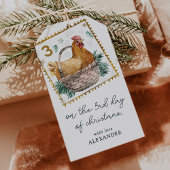 Am dritten Weihnachtsfeiertag Geschenkanhänger