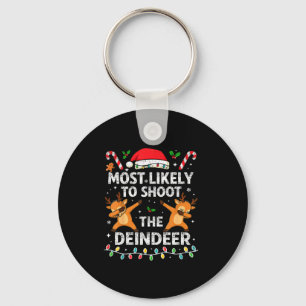 Am Ehersten Die Rentierfamilie Zu Weihnachten Zu E Schlüsselanhänger