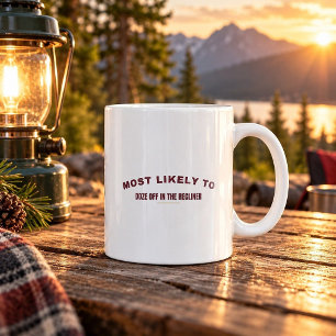 Am Ehersten Im Liegestuhl Einnicken Tasse