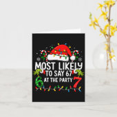 Am Ehersten Zu Sagen 6 7 Alpha Gen Slang Sechs Sie Karte (Gelbe Blume)