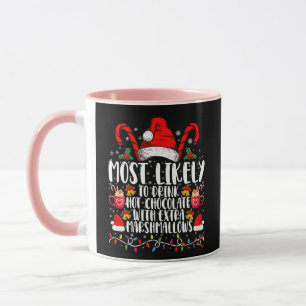 Am Ehessten Heiße Schokolade Mit Marshmallows Trin Tasse