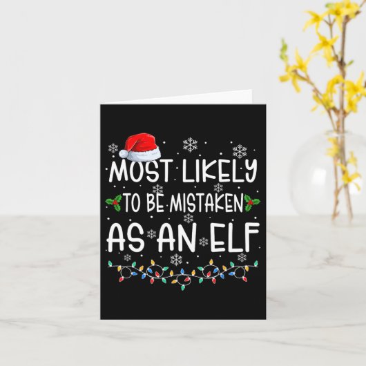 Am ehesten als Elf-Fun-Familie verfehlen. Karte (Gelbe Blume)