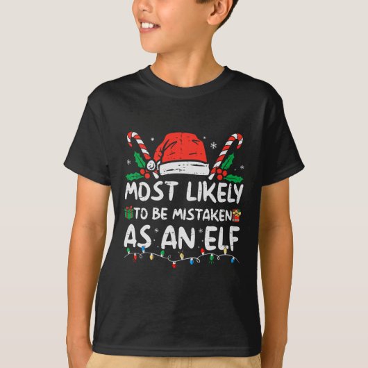 Am ehesten als Elf-Fun-Familie verfehlen. T-Shirt (Vorderseite)