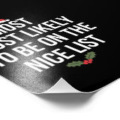 Am ehesten auf der Nizza-Liste Weihnachten Fotodruck (Ecke)