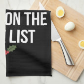 Am ehesten auf der Nizza-Liste Weihnachten Geschirrtuch (Viertel Falte)