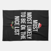 Am ehesten auf der Nizza-Liste Weihnachten Geschirrtuch (Horizontal)