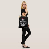 Am ehesten auf der Nizza-Liste Weihnachten Tasche (Am Model)