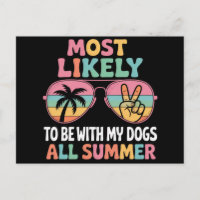 Am ehesten bin ich mit meinen Hunden den ganzen So