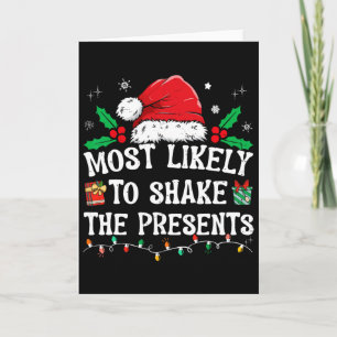 Am ehesten dazu geeignet, die Geschenke der passen Karte