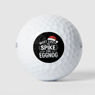 Am ehesten dazu neigt, den Eierpunsch zu übertreib Golfball