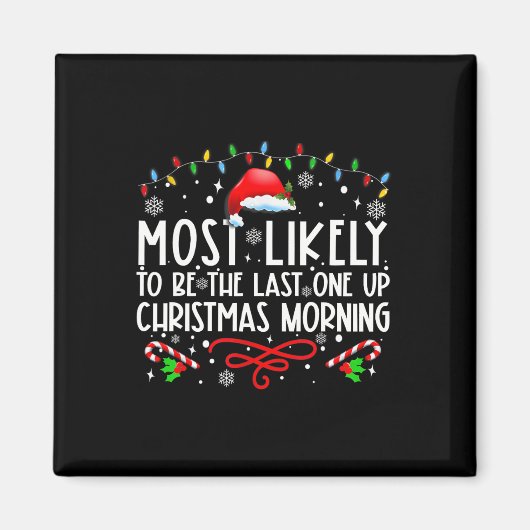 Am ehesten der letzte Weihnachtsmann sein Magnet (Vorne)