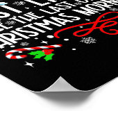 Am ehesten der letzte Weihnachtsmann sein Poster (Ecke)