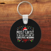 Am ehesten der letzte Weihnachtsmann sein Schlüsselanhänger (Vorderseite)