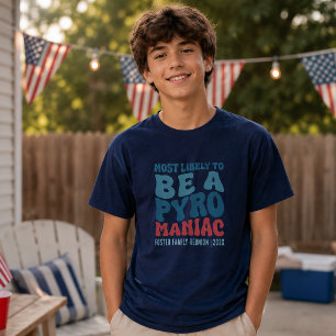 Am ehesten ein Pyromane Benutzerdefiniert T-Shirt