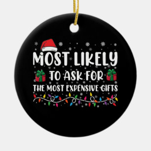Am ehesten fragt nach den teuersten Geschenken  Keramik Ornament