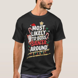 Am ehesten geeignet für den Boss Santa Around Fros T-Shirt