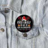 Am ehesten geht es in der Weihnachtsfamilie ins Fi Button (Beispiel)