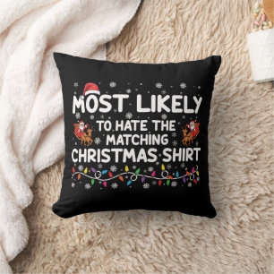 Am ehesten hasst man passende Weihnachten  Kissen