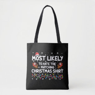Am ehesten hasst man passende Weihnachten  Tasche