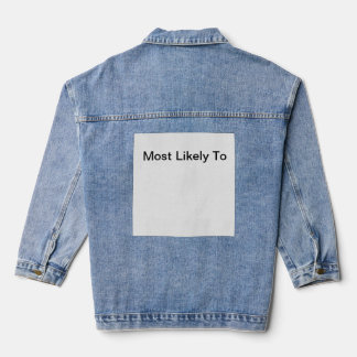 am ehesten jeansjacke
