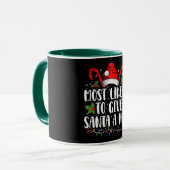 Am ehesten kann man dem Weihnachtsmann ein Weihnac Tasse (Vorderseite Links)