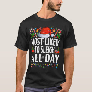 Am ehesten kann man den ganzen Tag über Weihnachte T-Shirt