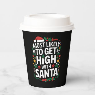 Am ehesten mit Santa Weihnachten übereinstimmen Pappbecher