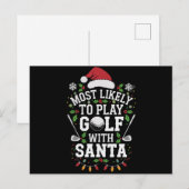 Am ehesten mit Weihnachten Golf spielen (Vorne/Hinten)