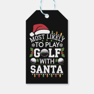 Am ehesten mit Weihnachten Golf spielen Geschenkanhänger