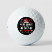 Am ehesten mit Weihnachten Golf spielen Golfball (Vorderseite)