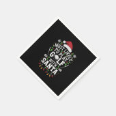 Am ehesten mit Weihnachten Golf spielen Serviette (Ecke)