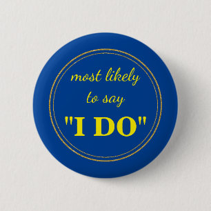 Am ehesten sage "Ich tue" Button