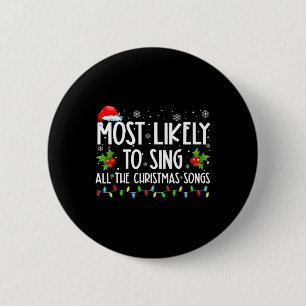 Am ehesten singt die ganze Familie Weihnachtsliede Button