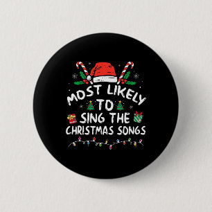Am ehesten singt Weihnachtslieder Weihnachten  Button